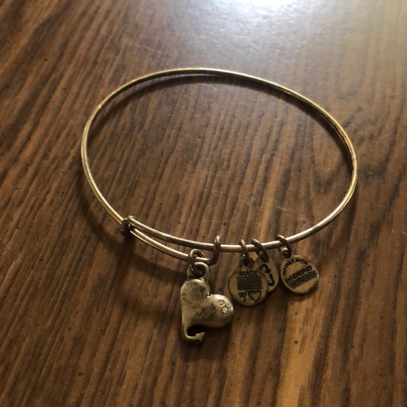Alex and Ani Heart ❤️ bracelet Love | Light | Joy - Picture 1 of 5